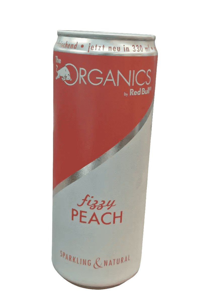 Redbull organic fizzy peach 330ml