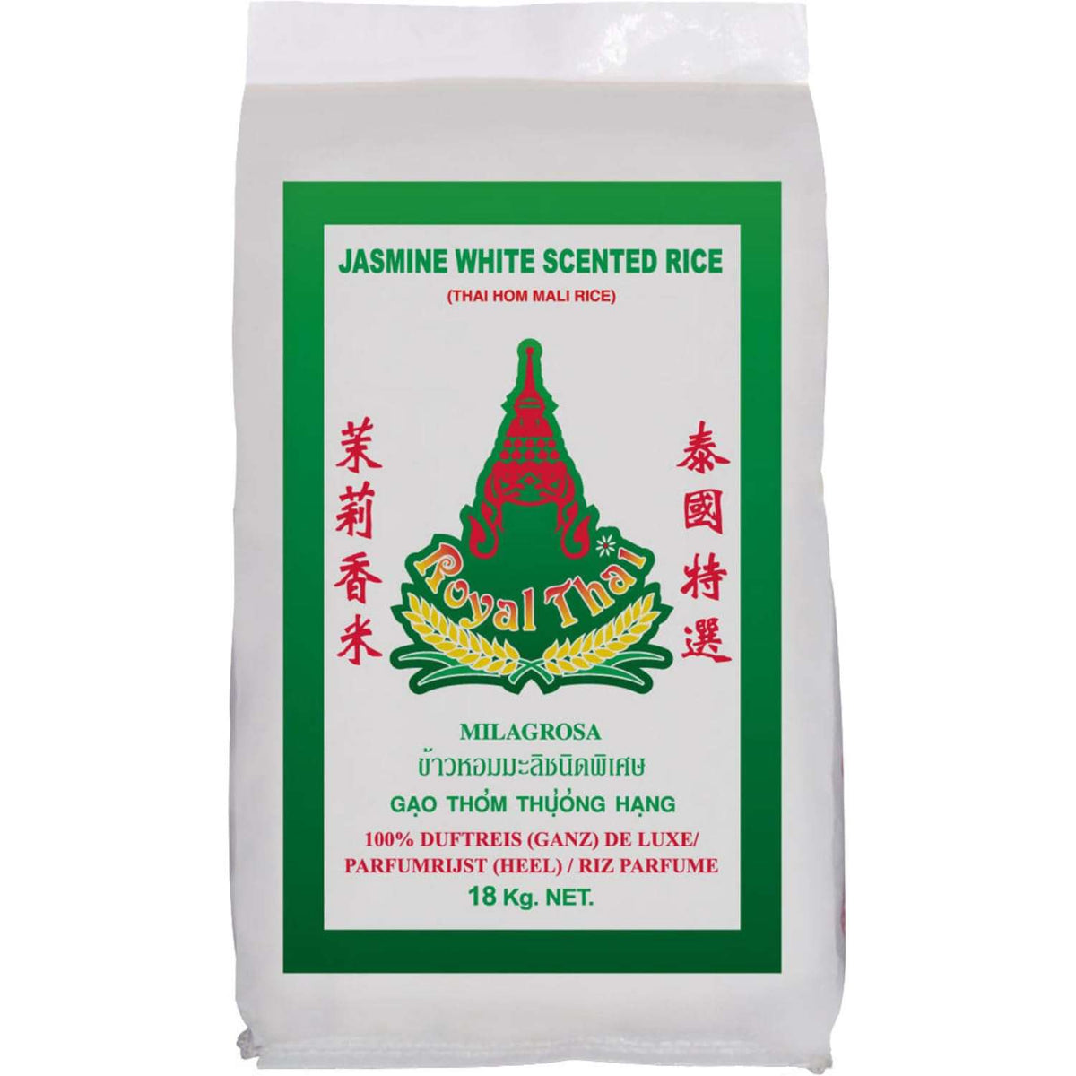 Royal Thai Jasmine Rice 18kg