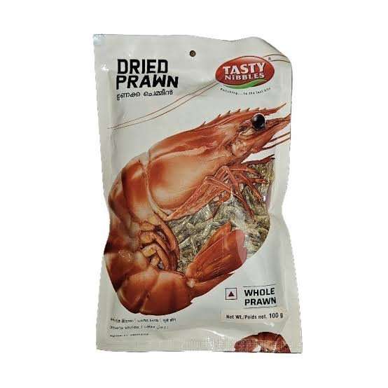 Tasty nibbles Dry Prawn ( Unakka chemeen) 100g