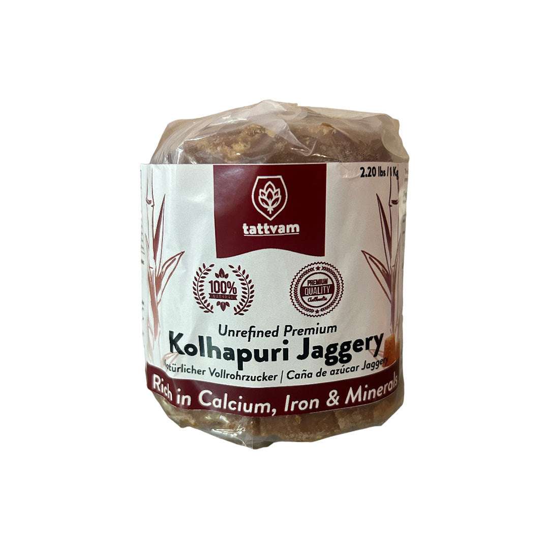 Tattvam Kolhapuri Jaggery (unrefined premium) 1kg