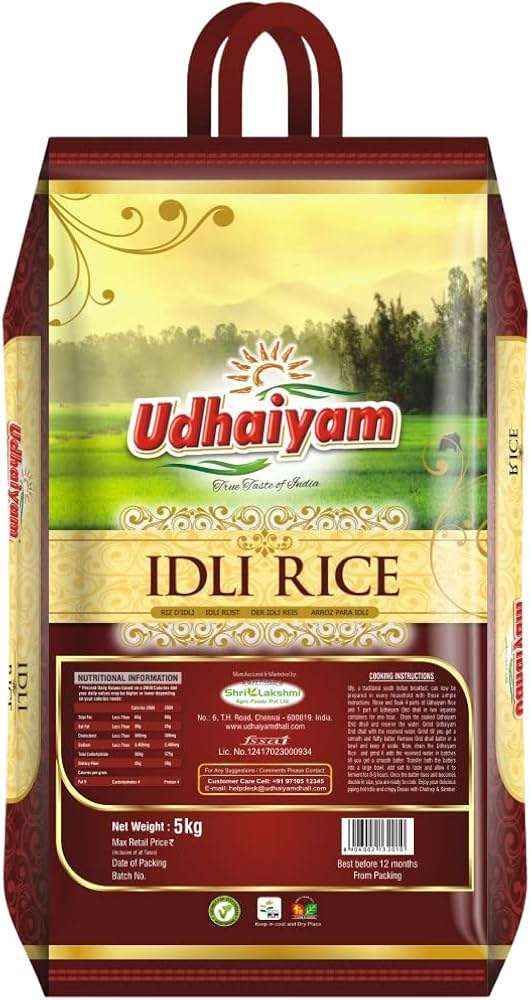 Udhaiyam Idly Rice 5kg