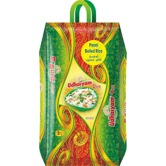 Udhaiyam Rajaboham Thanjavur Ponni Boiled Rice 5kg