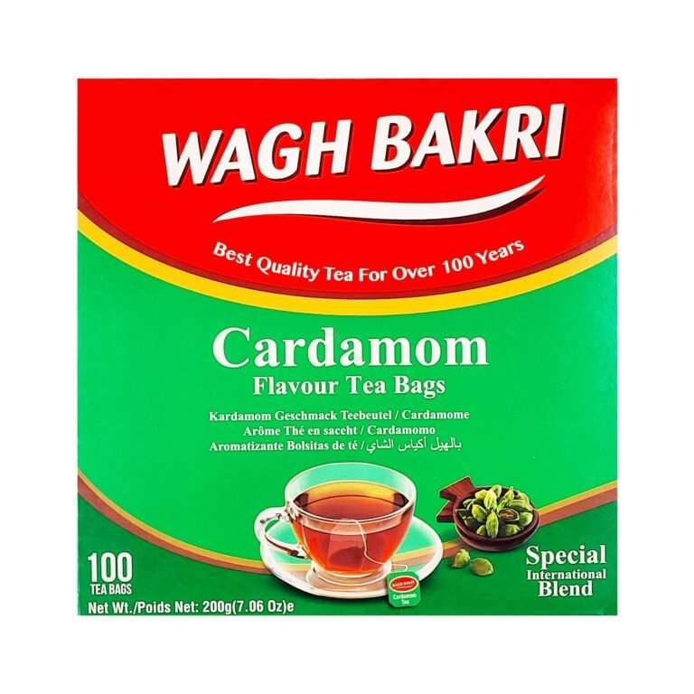 Wagh Bakri Cardamom Flavour Tea Bags 100 Bags (200g)